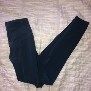 blue alo yoga leggings